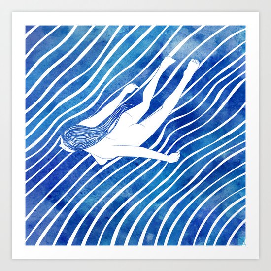 Water Nymph LXIV Art Print