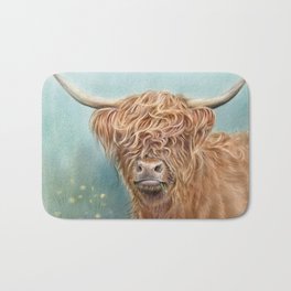 Highland Cow Bath Mat