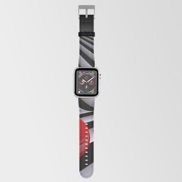 opart and red spheres -02- Apple Watch Band