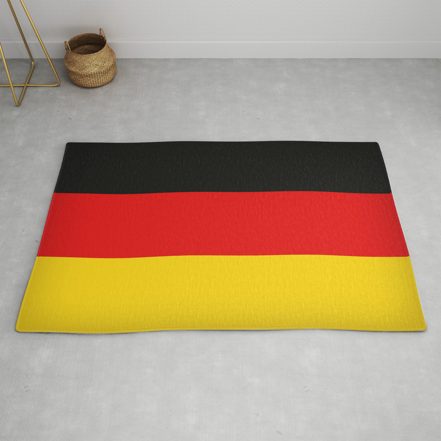 Basic Germany Deutschland Flag Rug By Artpics Society6