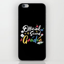 Official Second Grader iPhone Skin