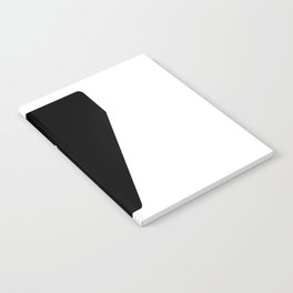 7 (Black & White Number) Notebook