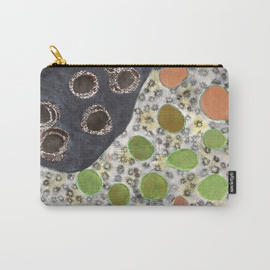 Playful Yin and Yang Pattern Carry-All Pouch