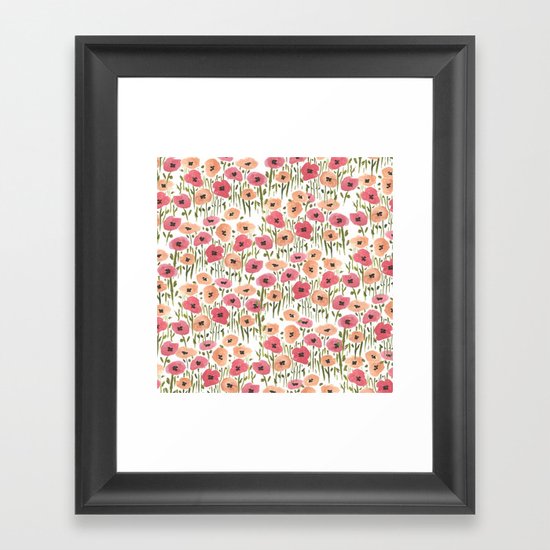 Garden Print Framed Art Print