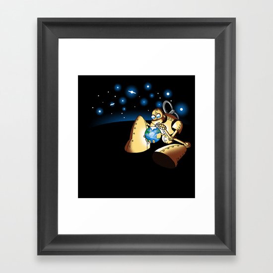 Rotation Framed Art Print