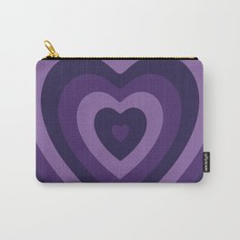 Amethyst Heartbeat Carry-All Pouch