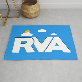 Rva Logo | ' Game Style ' Rug | Rvashirts, Digital, Richmondvirginiasymbol, Richmondvirginia, Richmondva, Rva, Rvamerchandise, Richmondvasymbol, Virginia, Rvalogo 