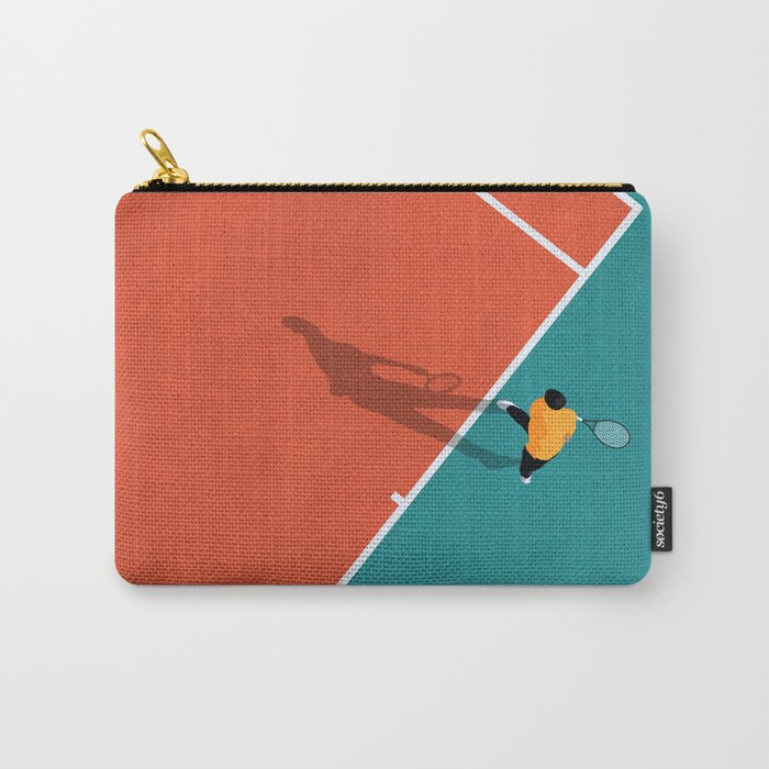 Tennis Minimalism  Carry-All Pouch