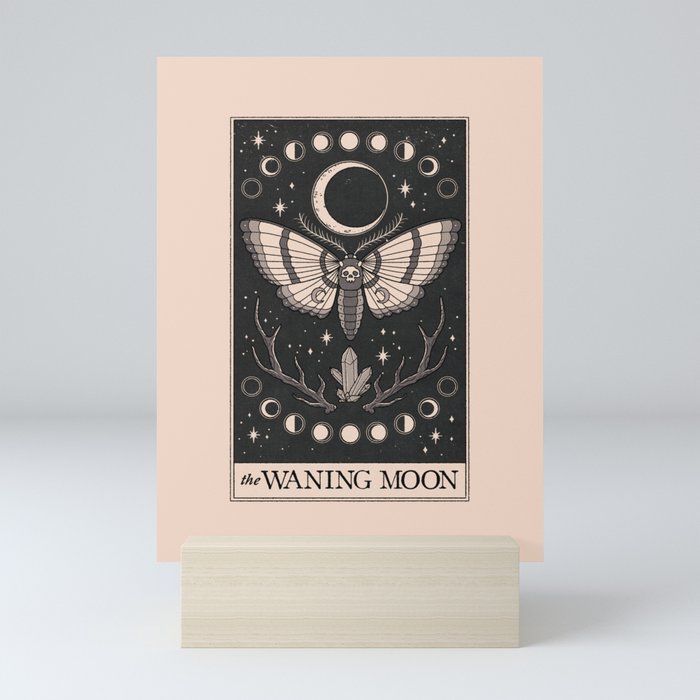 The Waning Moon Mini Art Print
