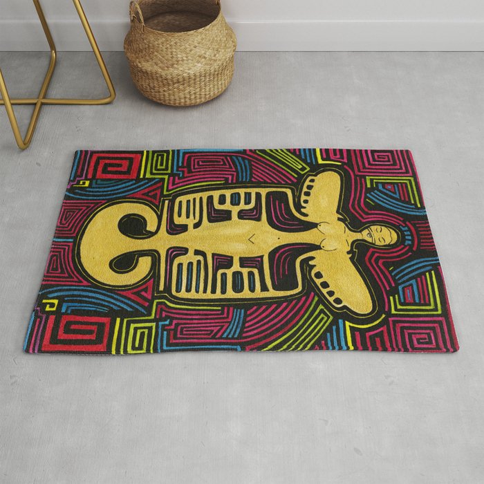 Colombia Art  Rug