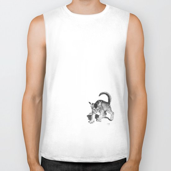 Furious kitten SKnb88 Biker Tank