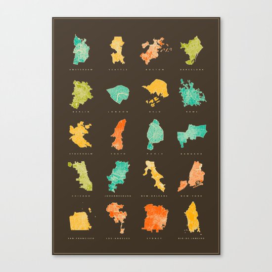 Urban Forms Canvas Print