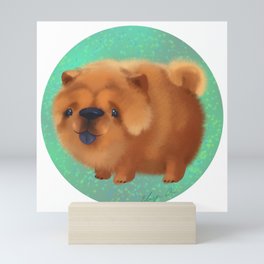 Chonky Dog Mini Art Print
