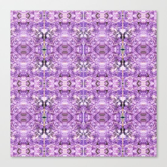 lilac stone flower Canvas Print