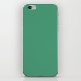 Smaragdine Solid Color iPhone Skin