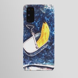Banana Dislodges Fish Android Case
