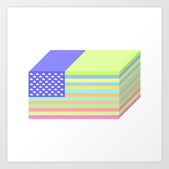 USA Art Print