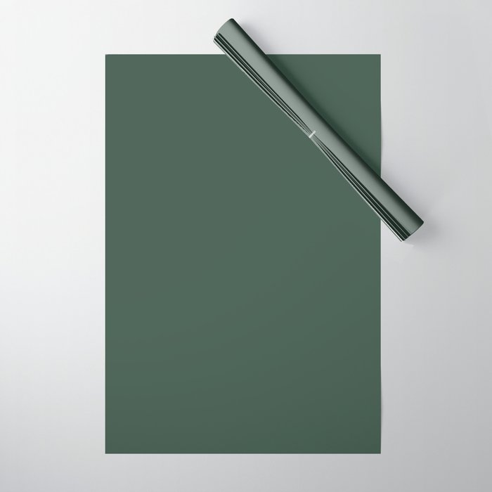 HUNTER GREEN Wrapping Paper