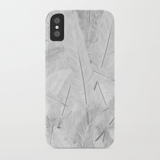 Feathered (Pattern). iPhone Case