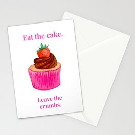 Eat Cake Stationery Cards