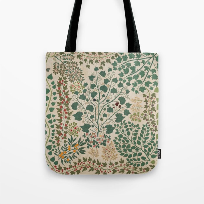 Leaf Quilt Tote Bag