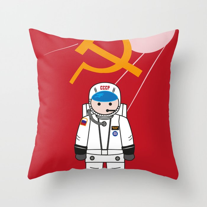 SOVIET Throw Pillow