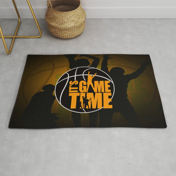 It's Game Time - Yellow Rug