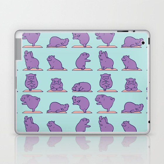 Baby Hippo Yoga Laptop & iPad Skin