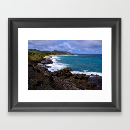 "Hanauma Bay" Framed Art Print