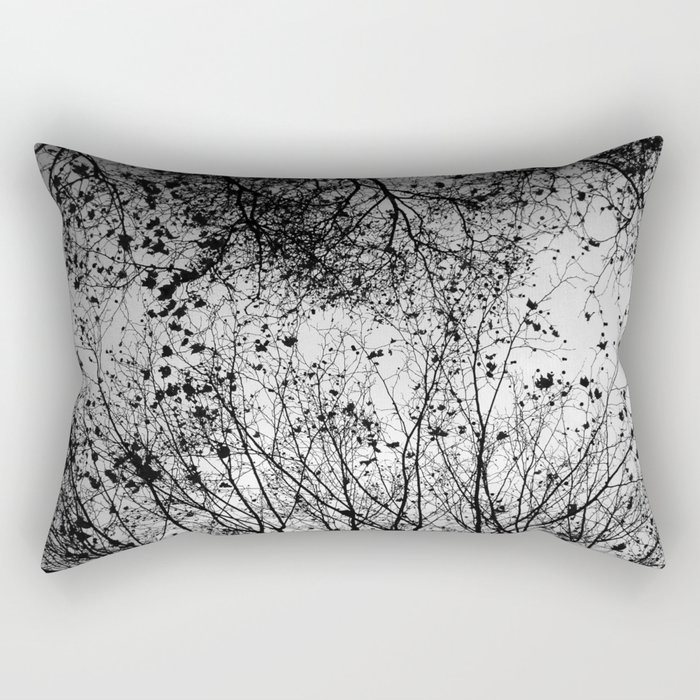 Branches & Leaves Rectangular Pillow
