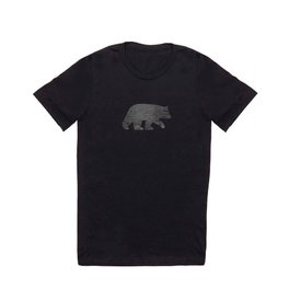 Black Bear Silhouette T Shirt