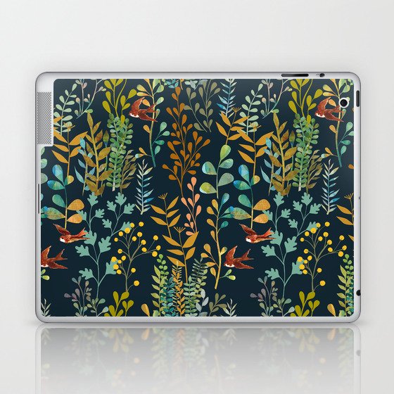 The Wild Garden Night Laptop & iPad Skin