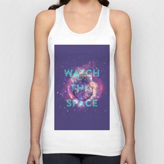 Watch this space Unisex Tank Top