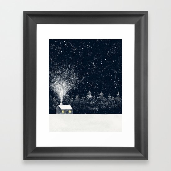 The Snow Makers Framed Art Print