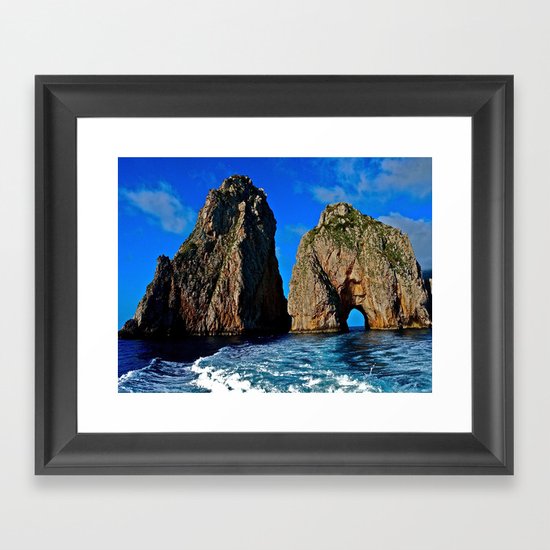 Amalfi Coast Framed Art Print