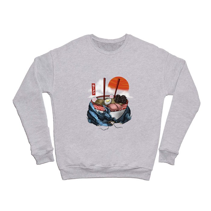 dragon ramen sunset Crewneck Sweatshirt