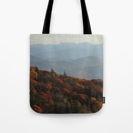The Blue Ridge Mountains NC, Fine Art Photography Tote Bag