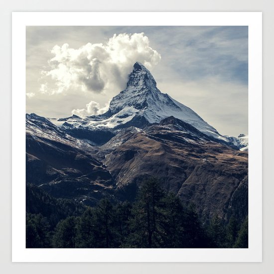 Crushing Clouds Art Print