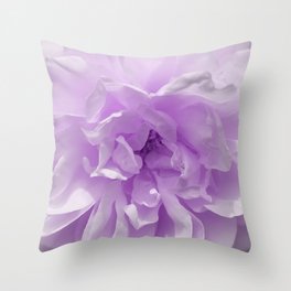 Lavender Rose Throw Pillow