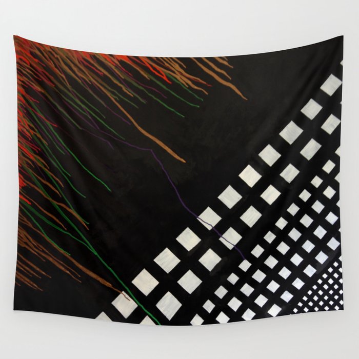 Spilling Square Wall Tapestry