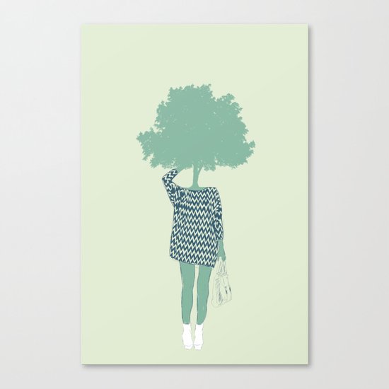 Woman Nature 6 Canvas Print
