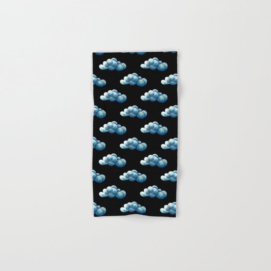 Cloud Tied Hand & Bath Towel