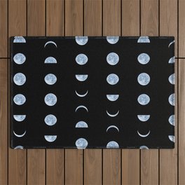 Moon Phases Outdoor Rug