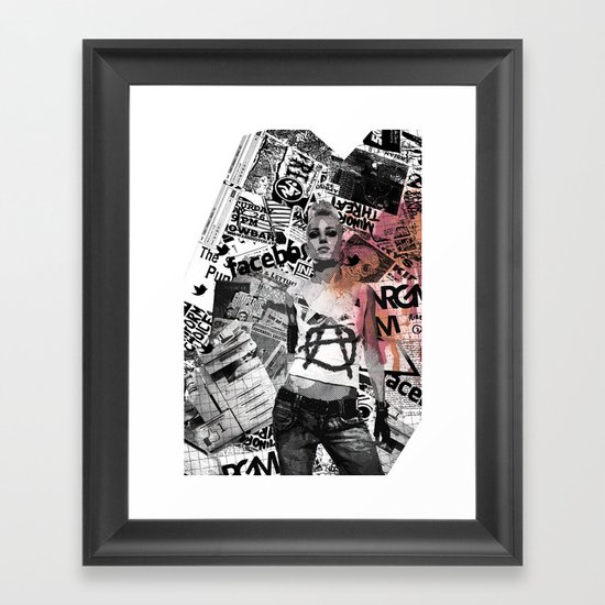 Zines Framed Art Print
