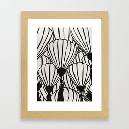 Lanterns Framed Art Print
