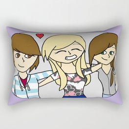 Middle School Musketeers Rectangular Pillow