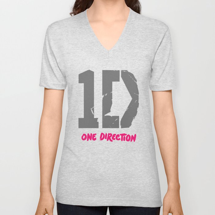 1 Direction V Neck T Shirt