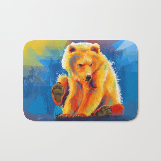 Play with a Bear Bath Mat