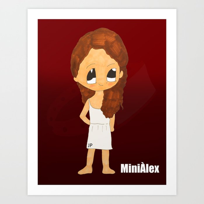 MiniAlex Art Print