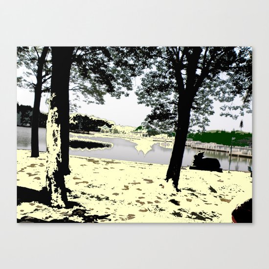 A Pleasant Day Canvas Print